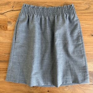 J. Crew Classic Gray Pencil Skirt